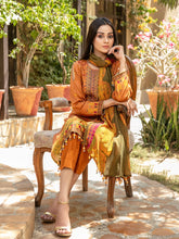Load image into Gallery viewer, Tawakkal Sophia 3pc Unstitched Embroidered And Digital Printed Lawn Suit D6995
