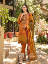 Load image into Gallery viewer, Tawakkal Sophia 3pc Unstitched Embroidered And Digital Printed Lawn Suit D6995
