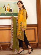 Load image into Gallery viewer, Unstitched Printed Lawn 2pc Suit (Code:U1509-2PC-YELLOW)
