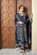 Load image into Gallery viewer, VEIL 3pc Unstitched Luxury Embroidered Karandi Suiting RA-21-RK-D11
