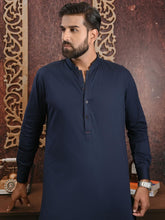 Load image into Gallery viewer, Unstitched Wash &amp; Wear Kameez Shalwar for Men - UM22MN-3013 Blue Dark
