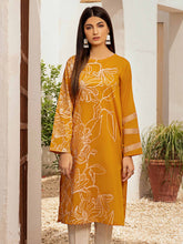 Load image into Gallery viewer, Unstitched Printed Gold Pasting Lawn 1 Piece Shirt (Code:U1203-1PC-YELLOW)
