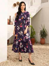 Load image into Gallery viewer, Unstitched Printed Lawn 1 Piece Shirt (Code:U1493-1PC-PURPLE)

