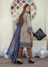 Load image into Gallery viewer, Sofia 3 pc Unstitched Embroidered Printed Lawn Suiting
