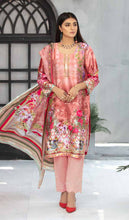 Load image into Gallery viewer, MARINE 3pc Unstitched Digital Printed Silk Suiting D-5454
