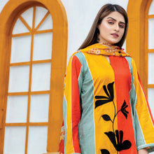 Load image into Gallery viewer, Sofia 3 pc Unstitched Embroidered Printed Lawn Suiting
