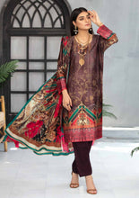Load image into Gallery viewer, MARINE 3pc Unstitched Digital Printed Silk Suiting D-5460
